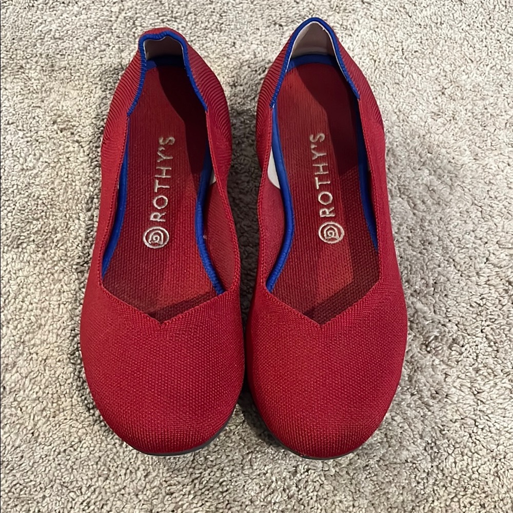 Rothy's Women's Red Flats 11